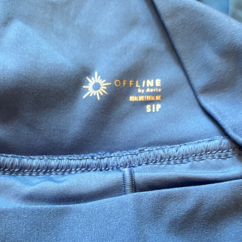 AERIE Blue Offline Seamless Active Skort - size Small - Picture 10 of 11